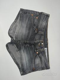 pantaloncini denim bershka