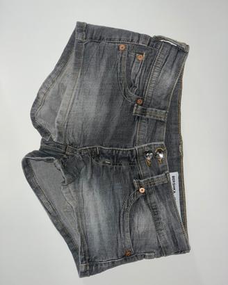 pantaloncini denim bershka