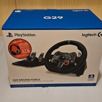 logitech g29 + cuffie incluse mai usato. garanzia 