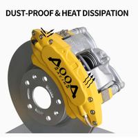 copri pinze auto gialle 