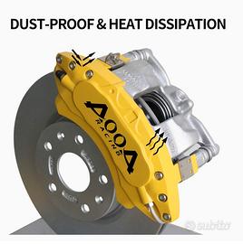 copri pinze auto gialle 