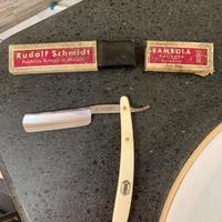 rasoio con custodia originale