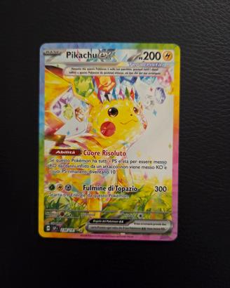 Pokémon Pikachu ex 238/191 Teracristal Ita NM