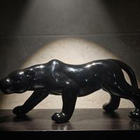 Pantera Nera in Ceramica - Design Contemporaneo