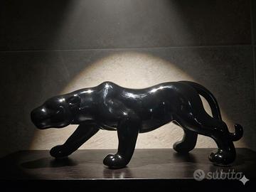 Pantera Nera in Ceramica - Design Contemporaneo