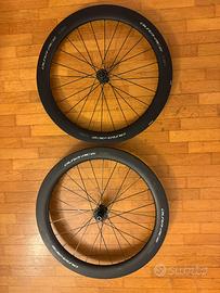 Ruote shimano durace 60 tubless/copertoncino