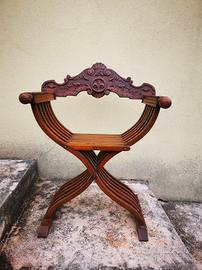 Sedia Savonarola Fiorentina