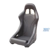 SEDILE BAQUET UNIVERSALE NERO IN PELLE STILE EVO