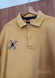 Polo unica Vintage uomo brand logo B.K. collection