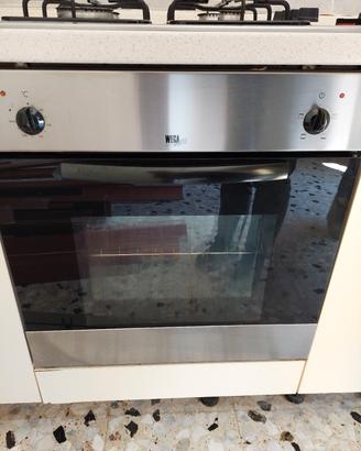 Forno e frigo Wega White e piano cottura 