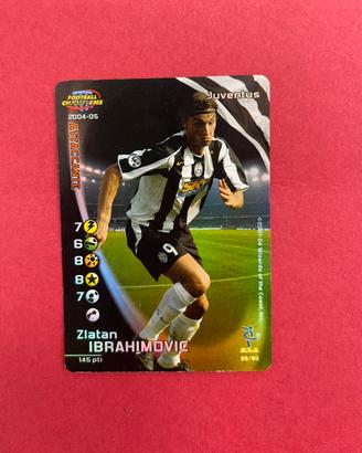 Carta Ibrahimovic Juventus - Football Champions