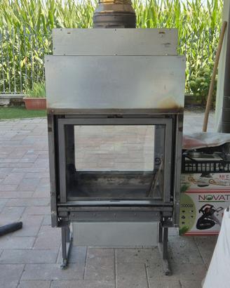 Caminetto bifacciale
