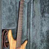 Basso 5 corde Ibanez SR 905 legno naturale