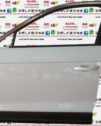 PORTIERA ANTERIORE SINISTRA SX VOLKSWAGEN T-ROC AN