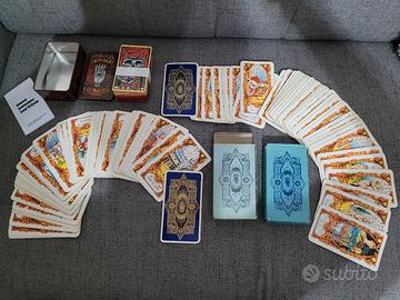 Carte Sibille vintage Del Toro e  vintage sartoria