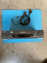 Videoregistratore Vhs Panasonic nv hd 630