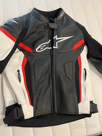 GIACCA IN PELLE ALPINESTARS GP PLUS R V2 AIRFLOW