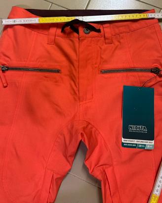 Nikita Pantaloni Snowboard M nuovi