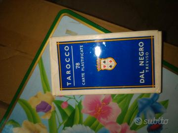 Tarocco 78 carte plastificate vintage