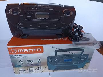 Manta Drop II Boombox MM208 - Radio FM Mp3 Player