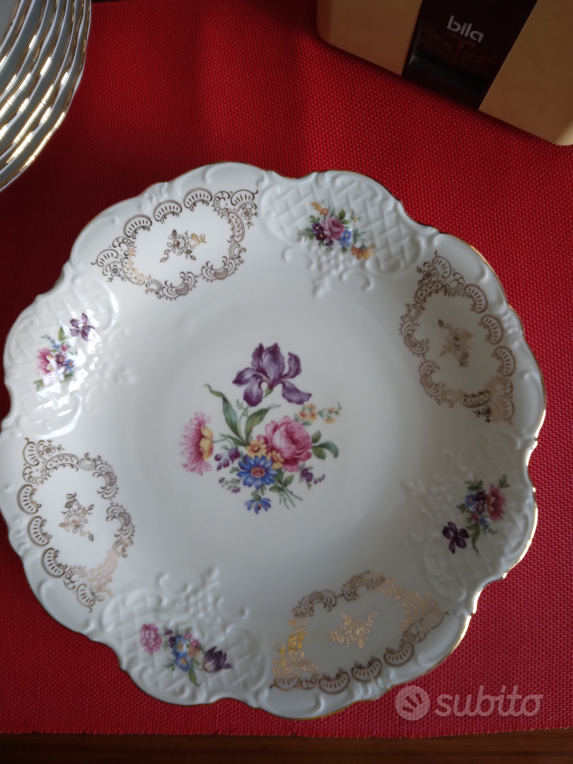 Nada Home Servizio piatti da dessert Isabelle Rose Julia Shabby chic porcellana 6pz 5110