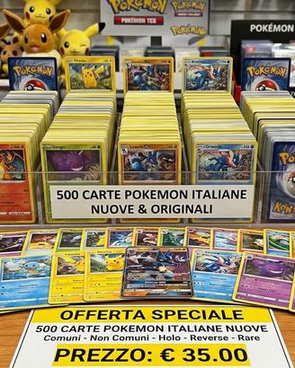 500 carte Pokemon