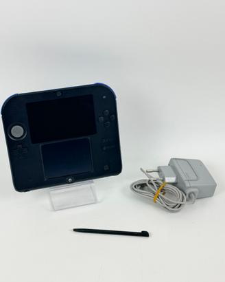 Console Nintendo 2ds Nero/Blu +Caricatore Testato