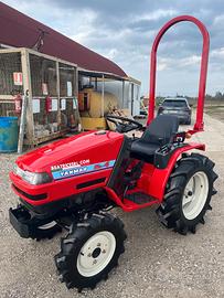 Yanmar 20 cv, ridotte, 4x4, att. 3 punt, bloc dif