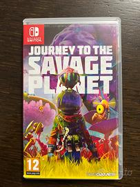 Journey to the SAVAGE PLANET  videogioco nintendo