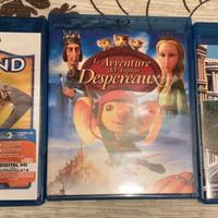 Lotto tre film in bluray