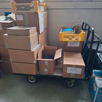 Carrellino da trasporto 4 ruote – robusto 110×80