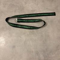 Cintura Alcott Nera Industrial - Scritta Green