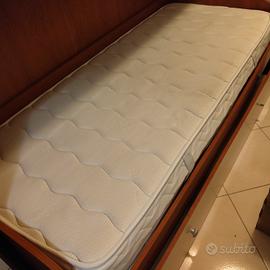 struttura letto singolo + materasso + 2 reti