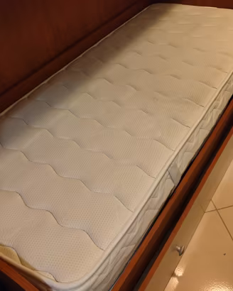struttura letto singolo + materasso + 2 reti