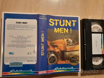 STUNT MEN! (1989) vhs videocassetta cinehollywood