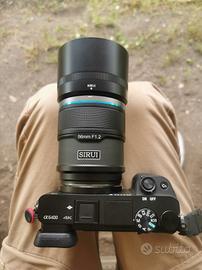 obbiettivo Sirui 56mm F 1.2 E-Mount Apsc AF 