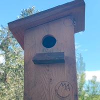 Casetta Uccellini in Legno di Botte – Artigianale