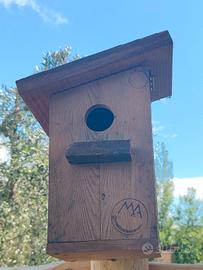 Casetta Uccellini in Legno di Botte – Artigianale