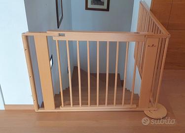 Barriera di protezione per le scale in legno