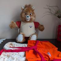 Teddy Ruxpin testato e funzionante con accessori