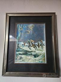 quadretto cavalli