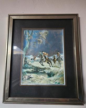 quadretto cavalli