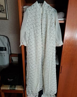 vestaglia notte in pizzo 