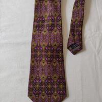 Cravatta seta vintage anni 80 Versus Versace 