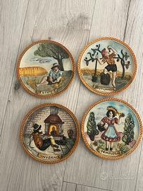 Piatti decorativi vintage