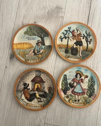 Piatti decorativi vintage