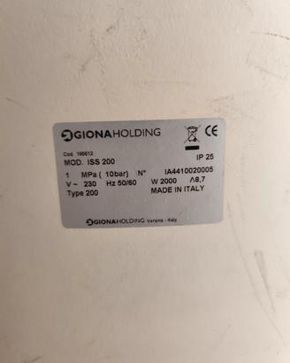 boiler accumulo 200 Litri acqua calda sanitaria