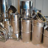 Tubo canna fumaria inox