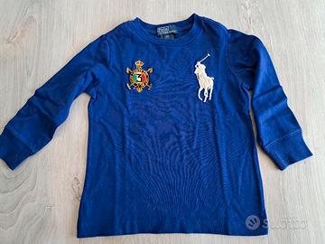 Maglia manica lunga bambino Polo Ralph Lauren