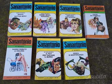 7 Libri Sanantonio le inchieste del commissario